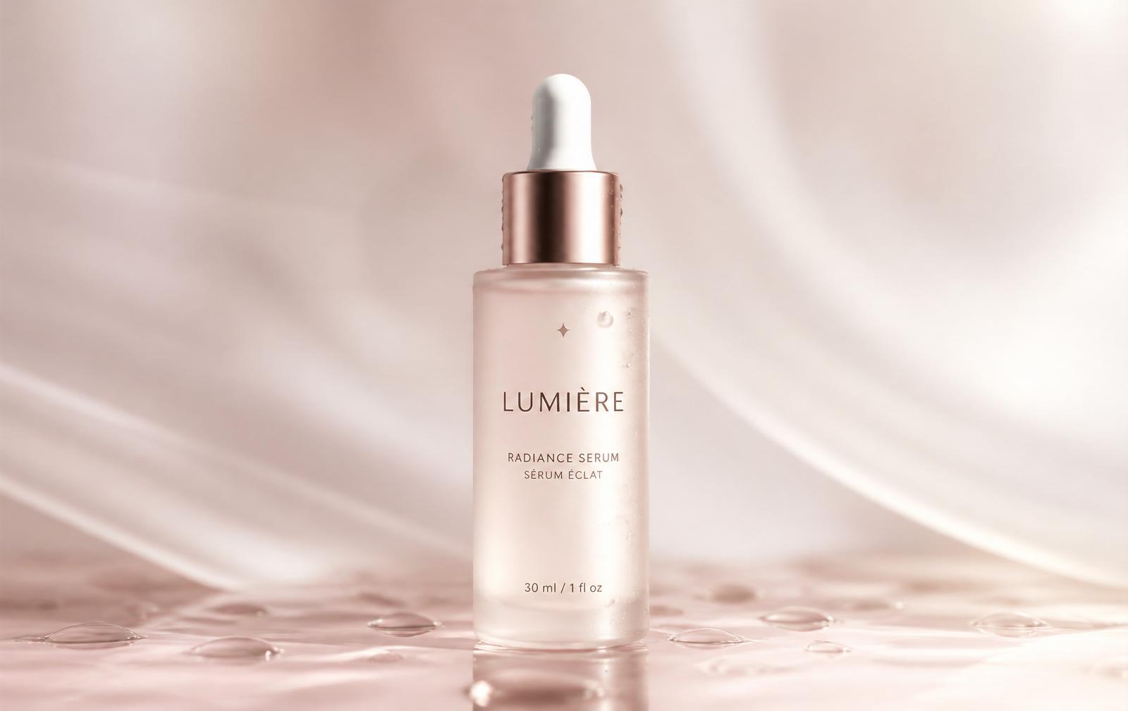 Kosmetisches Serum-Flakon